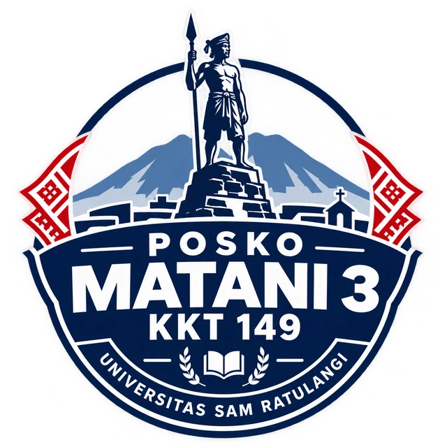 Logo Posko Matani 3 KKT 149 Universitas Sam Ratulangi